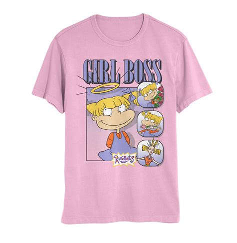 Rugrats Angelica Pickles Girl Boss Mens and Womens Short Sleeve T-Shirt