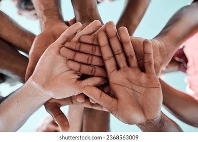 people teamwork hands  motivation collaboration stock photo