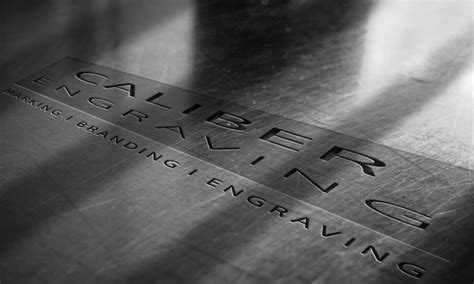 caliber engraving metal etching