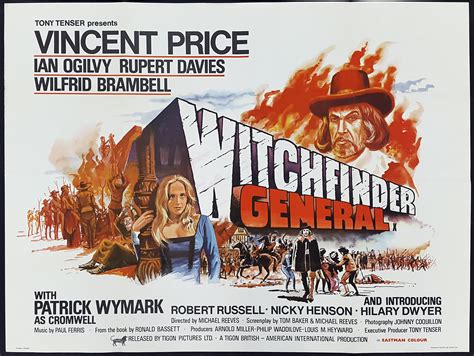 WITCHFINDER GENERAL (1968) Original Vintage UK Quad Movie Film Poster | Picture Palace Movie Posters