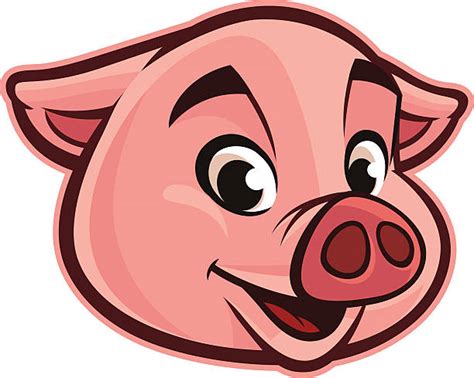 clip art pig head