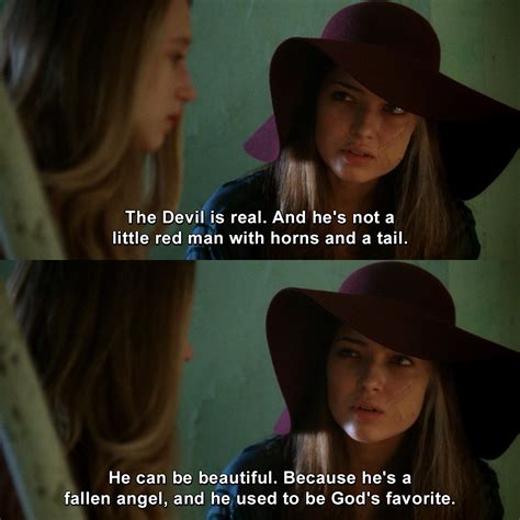 devil  real  hes    red man  horns   tail