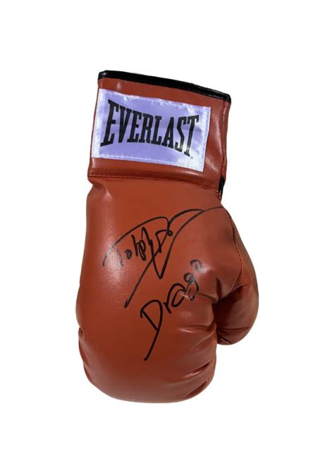 Dolph Lundgren Signed Red Everlast Boxing Glove | Gold Star Memorabilia 