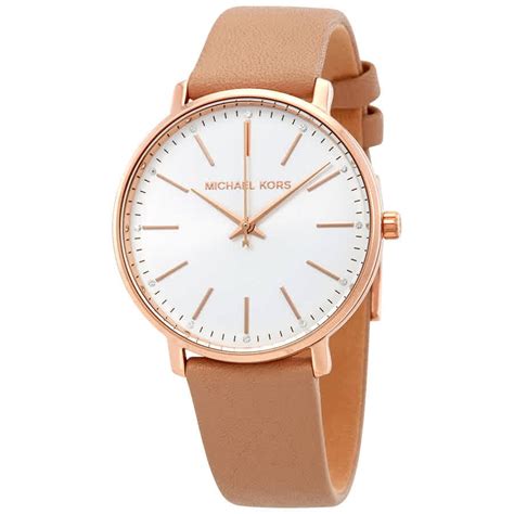 michael kors pyper leather strap womens  walmartcom