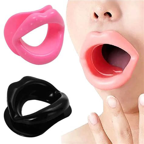 Silikon-Gummi-Gesicht-schlanker-bung-Mundst-ck-Muskel-Anti-Falten ...