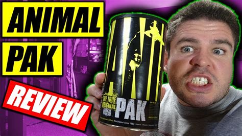 Animal Pak REVIEW | Multi Vitamin Supplement by Universal Nutrition 10/ ...