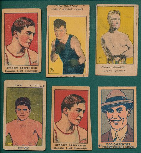 Lot Detail - 1920s Boxing Strip Cards Lot of (24)