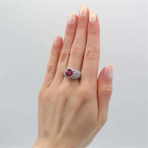 "Exceptional" Art Deco Ruby Ring - Lilliane's Jewelry