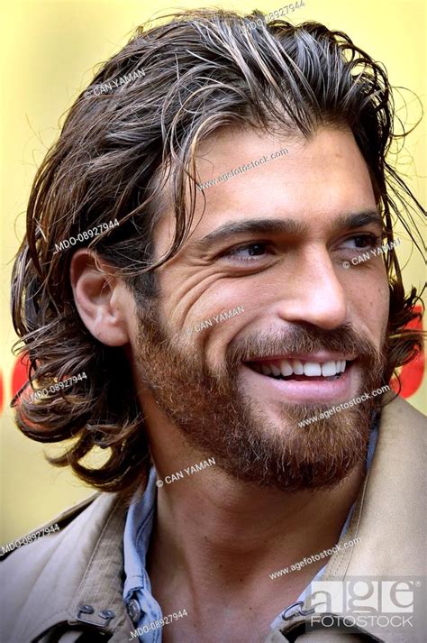 The Turkish actor Can Yaman attends the Christmas World photocall at ...