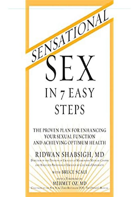 (PDF) Sensational Sex in 7 Easy Steps: The Proven Plan for Enhancing