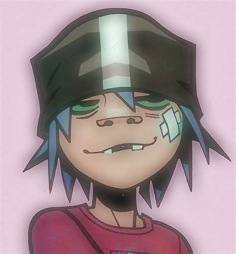 「⭐」↬2D˚₊・୧ | Gorillaz, Rony weasley, Desenho de rosto