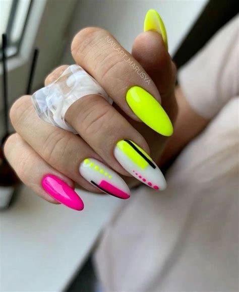 Pin by Mirela on N♥A♥I♥L♥S | Neon nails, Subtle nails, Swag nails