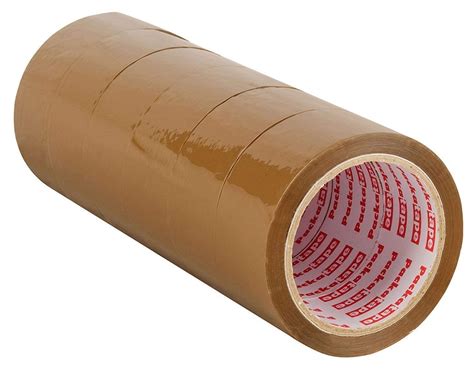 Brown Tape 2″ – Pack of 18 (2″ X 65 mtr Carton Packing Industrial Tape)