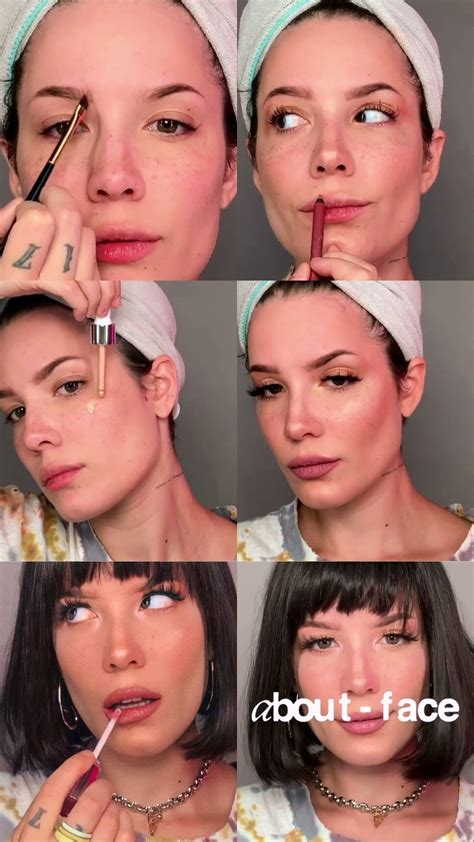 Halsey makeup about-face | Halsey, Halsey style, Singer