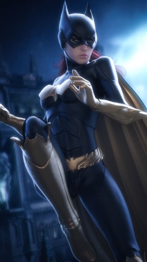 Wallpaper : Batgirl, DC Comics, artwork, portrait display 1080x1920 ...