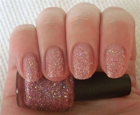 Маникюр Нежно Розового Цвета С Блестками — Richnail.ru