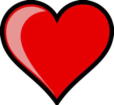 18+ Corazon Rojo Vector Png