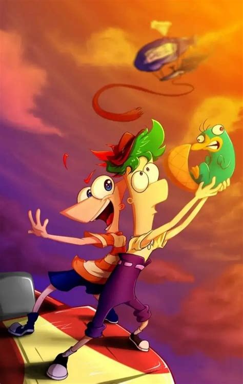 Pin de Lapka en Финес и Ферб | Phineas y ferb, Phineas y fer, Tatuajes ...