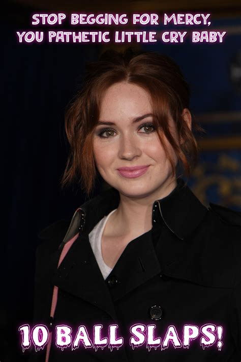 Karen Gillan : r/femdomCBTcaptions