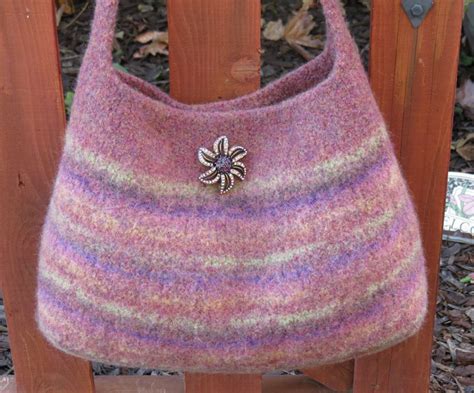 knitted purse patterns  pretty  knitted ring bag