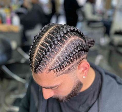 braid hairstyles  men   bold  cool  guy