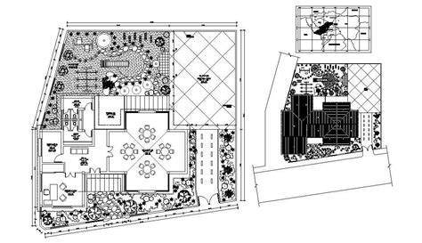 Kindergarten Site Plan In DWG File - Cadbull