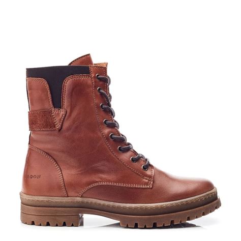 sh odcombe tan leather boots  moda  pelle uk