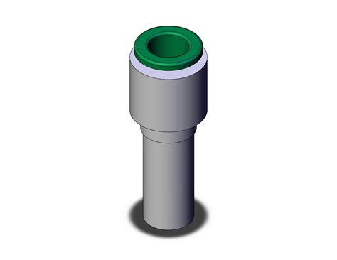 SMC KRR08-10W2 fitting, KR FLAME RESIST FITTINGS (sold in pa