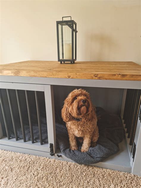 Wooden Dog Crate Labrador at Melissa Wolf blog