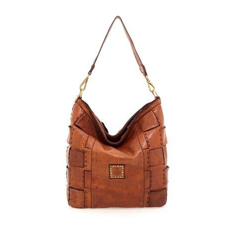 Shoulder Bag Edera Cognac | Campomaggi