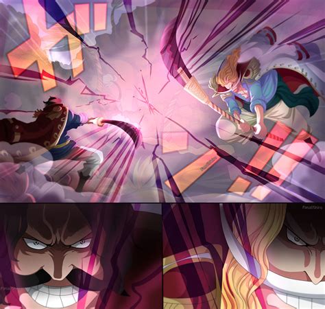 Roger vs Whitebeard (One Piece CH.966) by FanaliShiro on DeviantArt