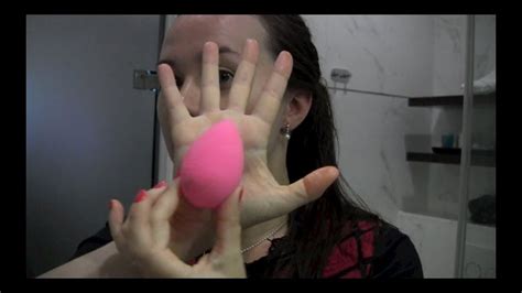 Как использовать Beauty Blender Mакияж без Kистей - YouTube