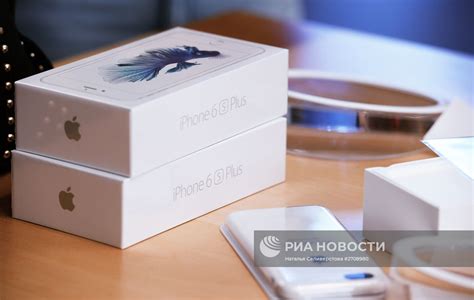 Продажа смартфонов iPhone 6s и iPhone 6s Plus | РИА Новости Медиабанк