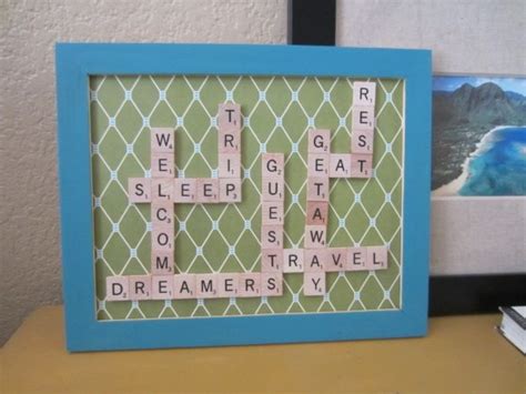 Scrabble Art - DIY Inspired