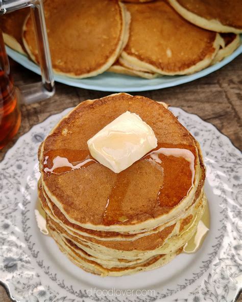 Американские панкейки на кефире – рецепт на difoodlover.com