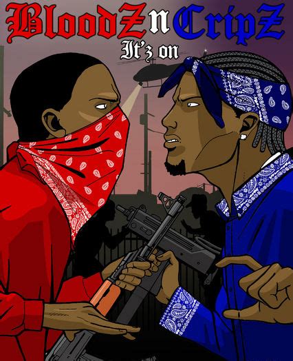 Bloods VS Crips by infernohedge on DeviantArt