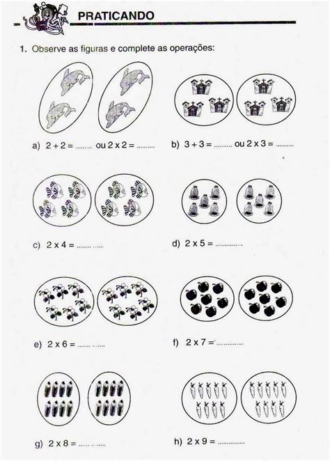 Atividade De Matematica Multiplicação