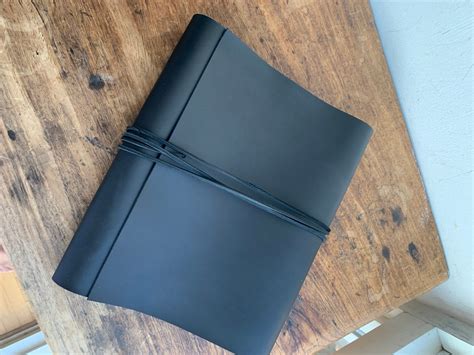 Screw Post Portfolio / Leather screw post binder / Handmade leather