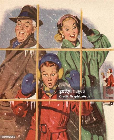 1950s Christmas Photograph Photos and Premium High Res Pictures - Getty ...