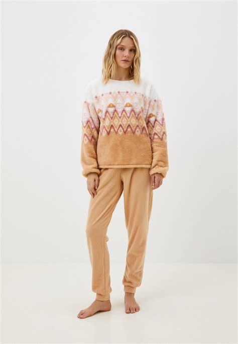Пижама women'secret, цвет: бежевый, RTLADF384301 — купить в интернет ...