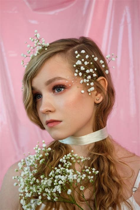 Творческая фотосессия с цветами Crown Jewelry, Fashion, Moda, Fashion ...