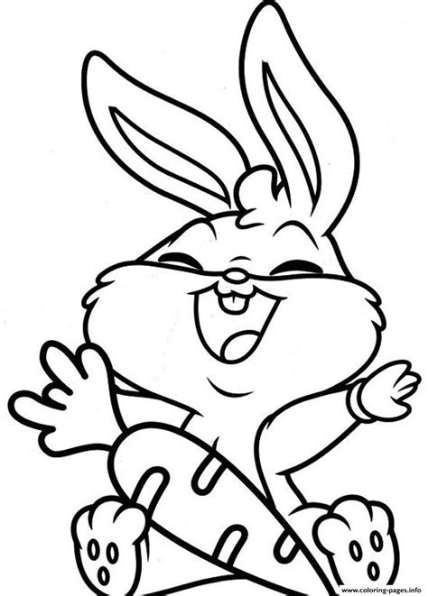 Baby Looney Tunes S Bugs Bunny Laughingbe87 Coloring page Printable