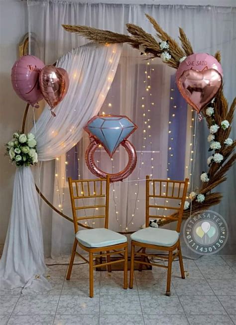 Engagment decoration | Classy wedding decor, Engagement decorations ...