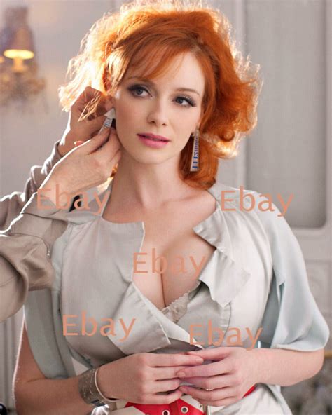 Christina Hendricks Actress & Former Model 8X10 Photo Reprint | eBay