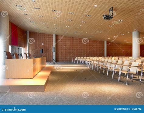 interior   congress building stock image image  stage seat