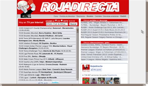 Club de Frikis Amigos: Ver Cualquier Deporte Online (Rojadirecta)