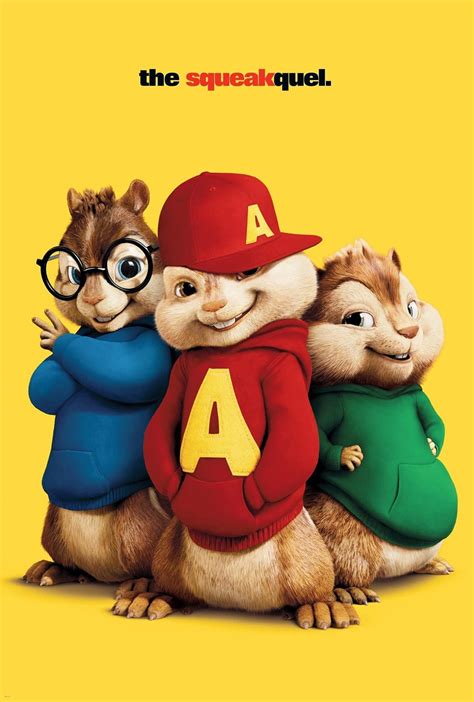 Alvin and the Chipmunks: The Squeakquel (2009) - Posters — The Movie ...