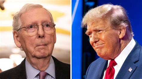 Donald Trump jokes about Mitch McConnell's "painful" endorsement