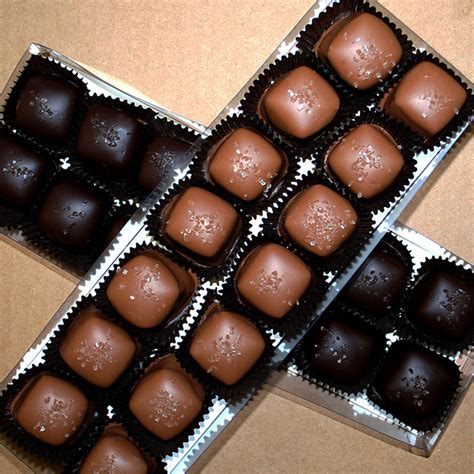 Caramel with Sea Salt - The Chocolatier