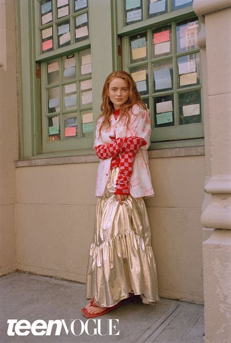 Full Sized Photo of sadie sink teen vogue feature 02 | Sadie Sink Talks ...